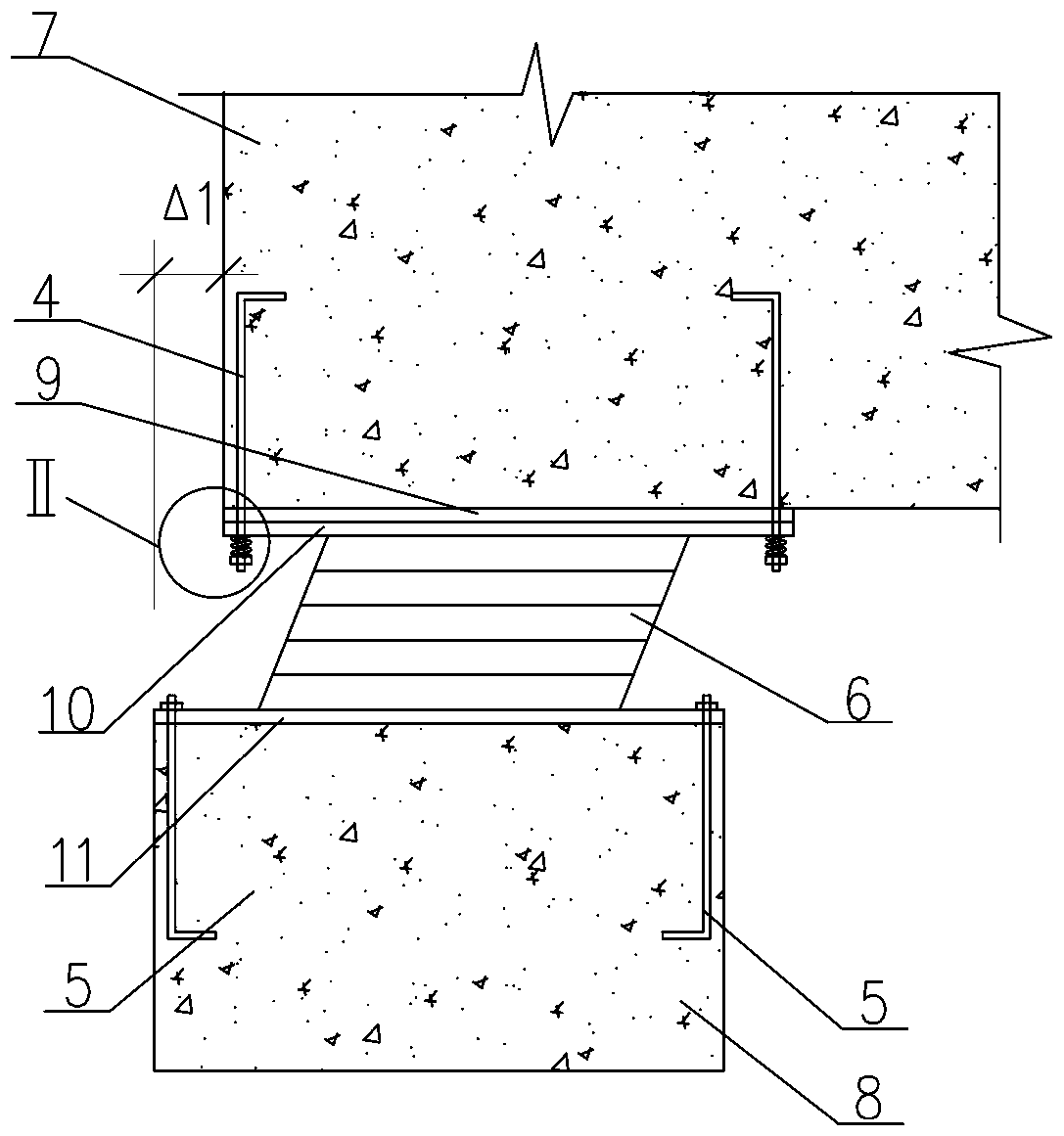 Vertical micro-tensile isolation bearing