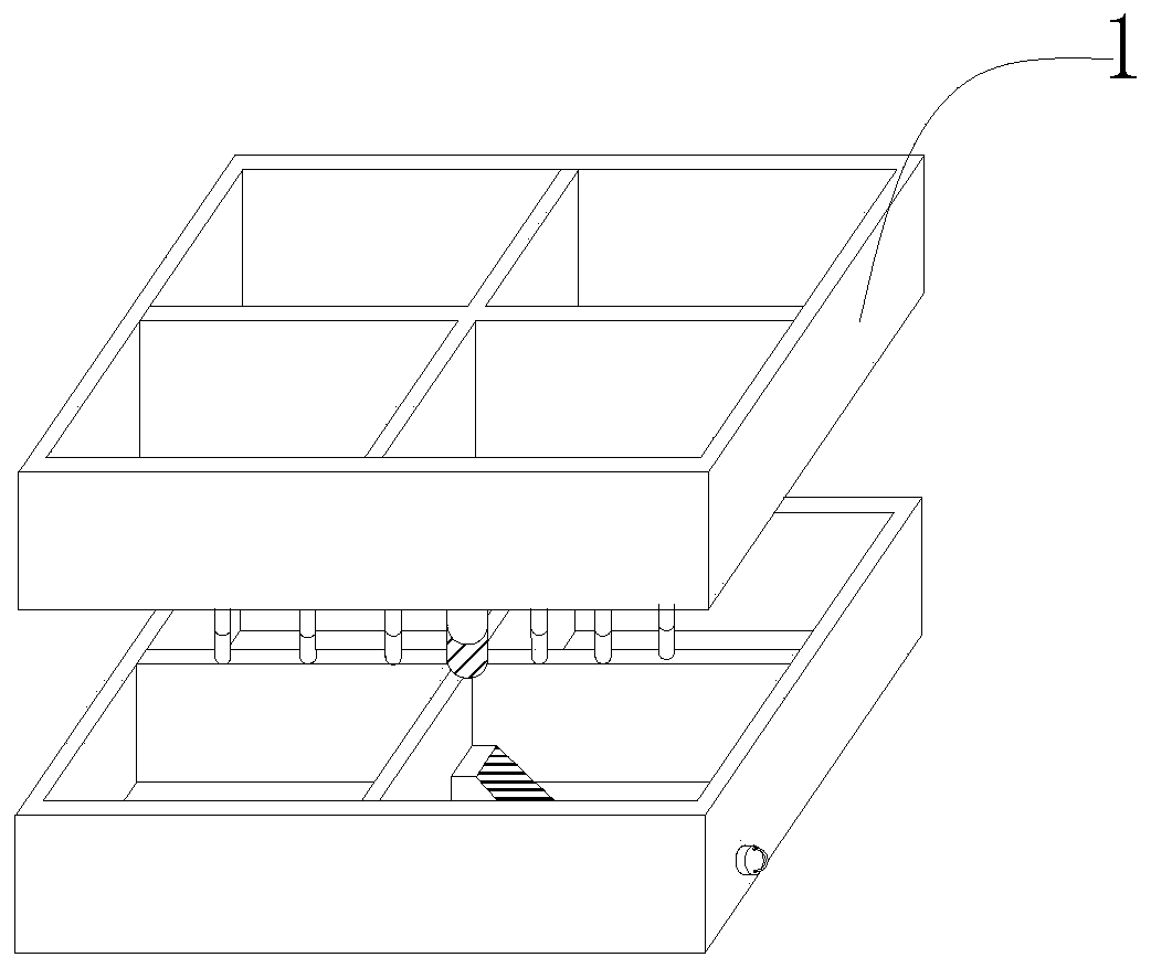 Environment-friendly bamboo rat breeding device specific to breeding dead angle cleaning of bamboo rats