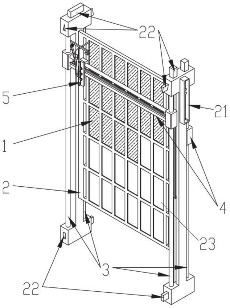 Photomagnetic memory structure