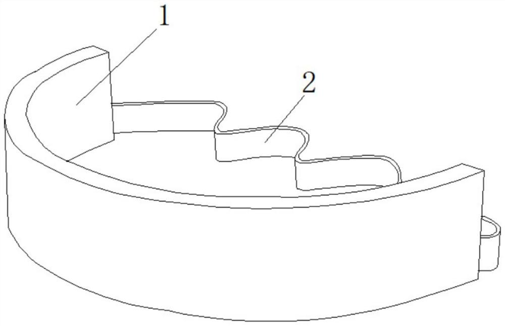 Near infrared spectrum device capable of being worn on head