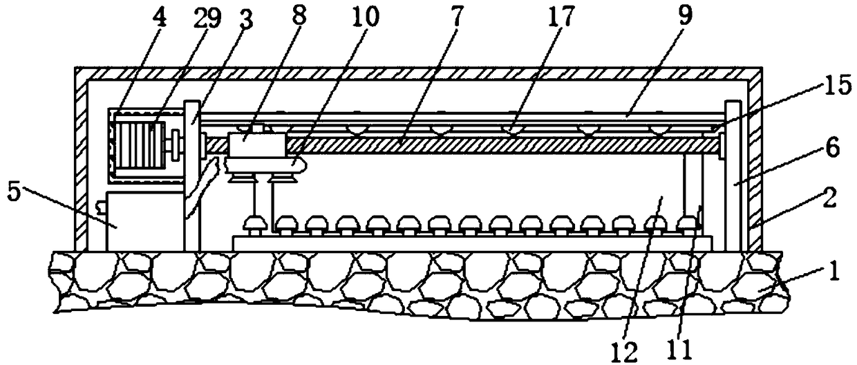 Artificial intelligent greenhouse fungus constant-temperature cultivation device