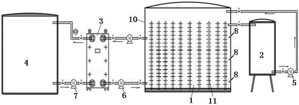 Molten salt heat storage device