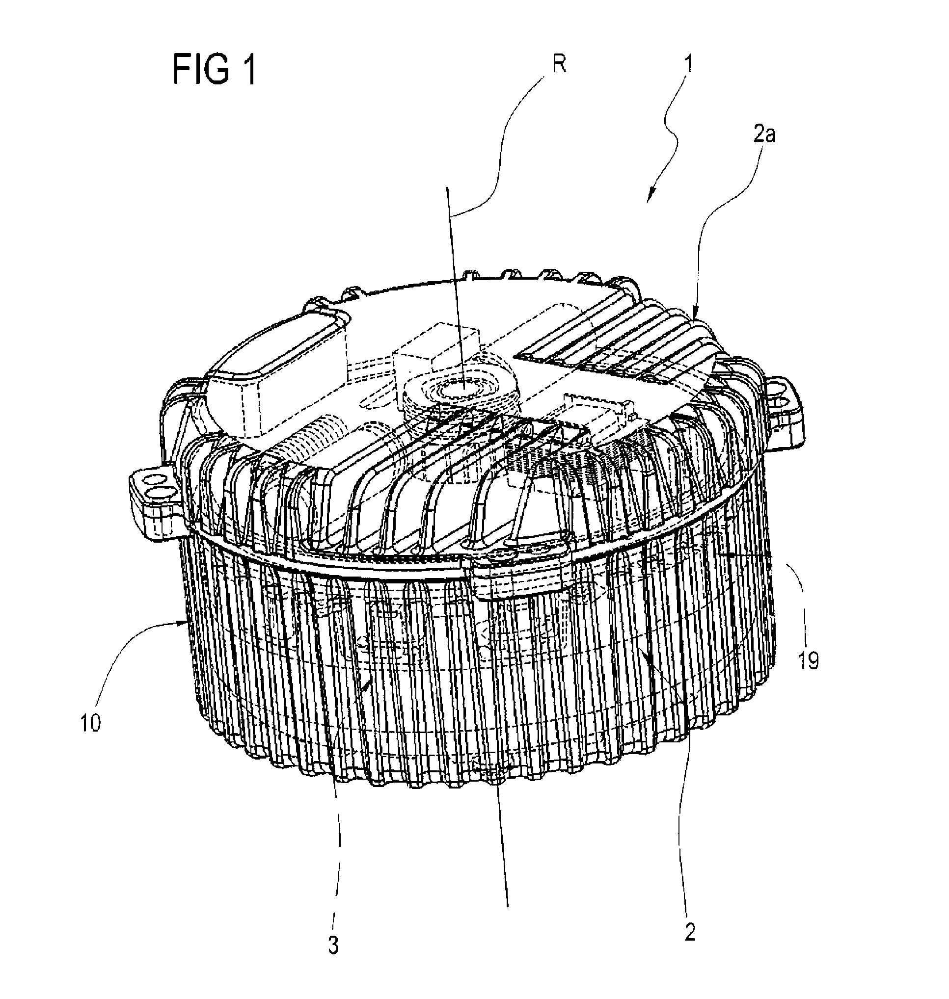 Electric machine and method for manufacturing it