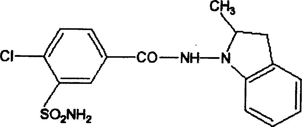 Compound preparation for treating hypertension