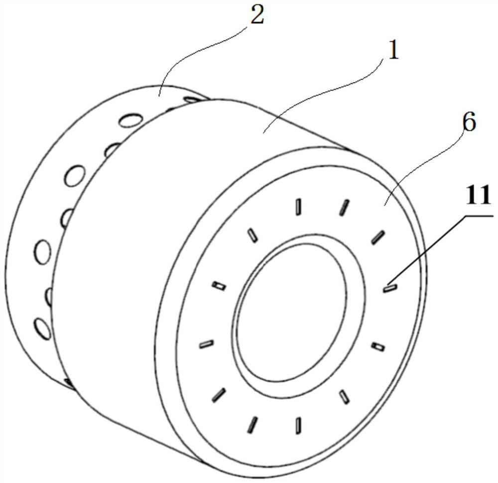 A Secondary Flow Evaporation Tube Combustion Chamber Structure