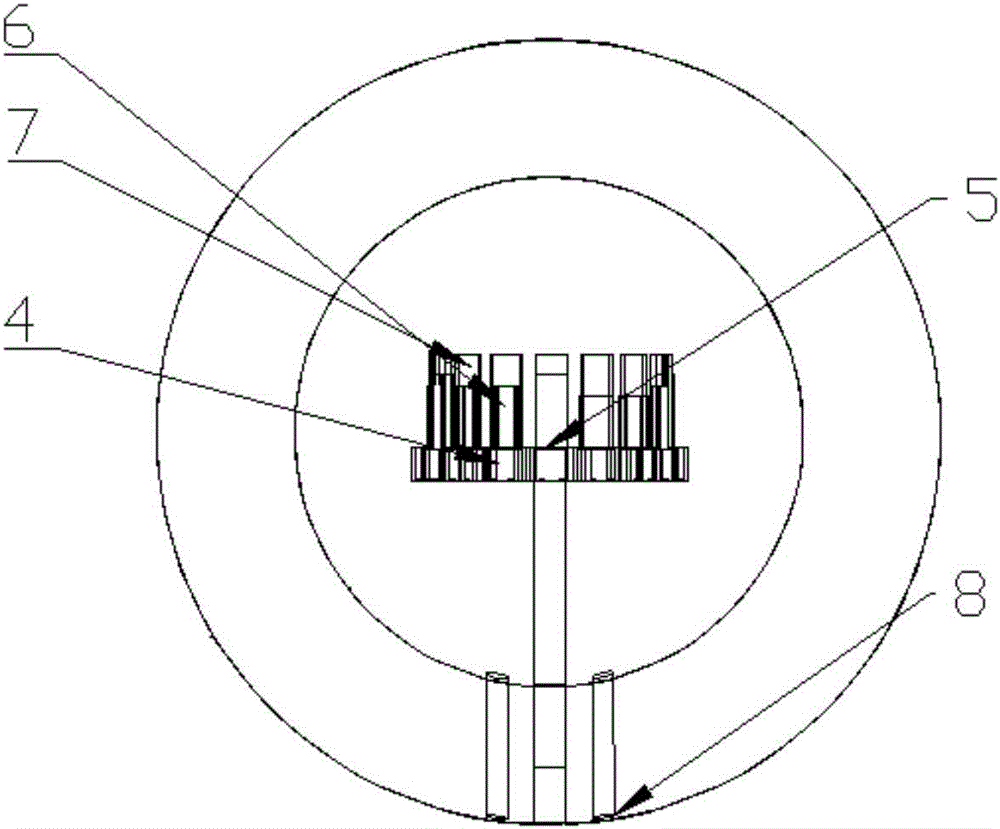 Pavement vibration energy recovery power generation device and method based on three-dimensional super material