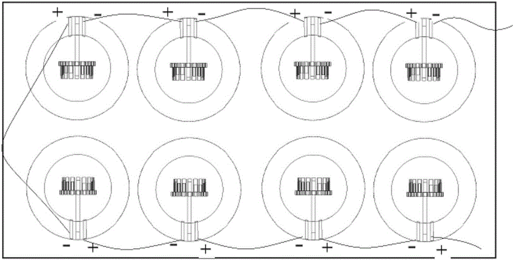 Pavement vibration energy recovery power generation device and method based on three-dimensional super material