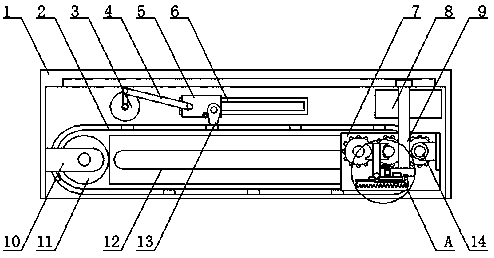 Protective device for textile machinery