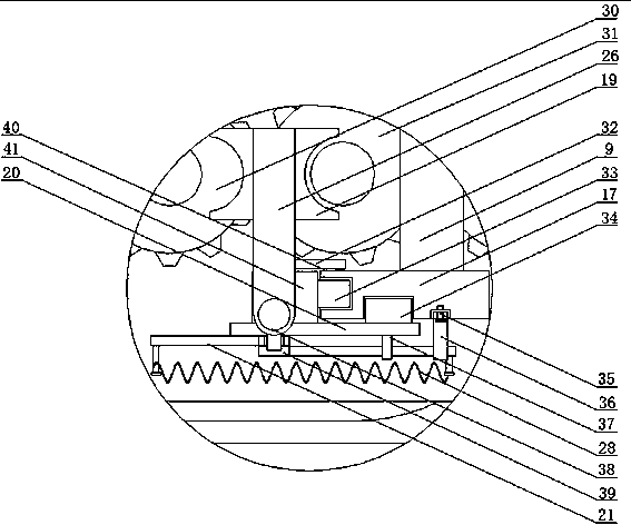 Protective device for textile machinery