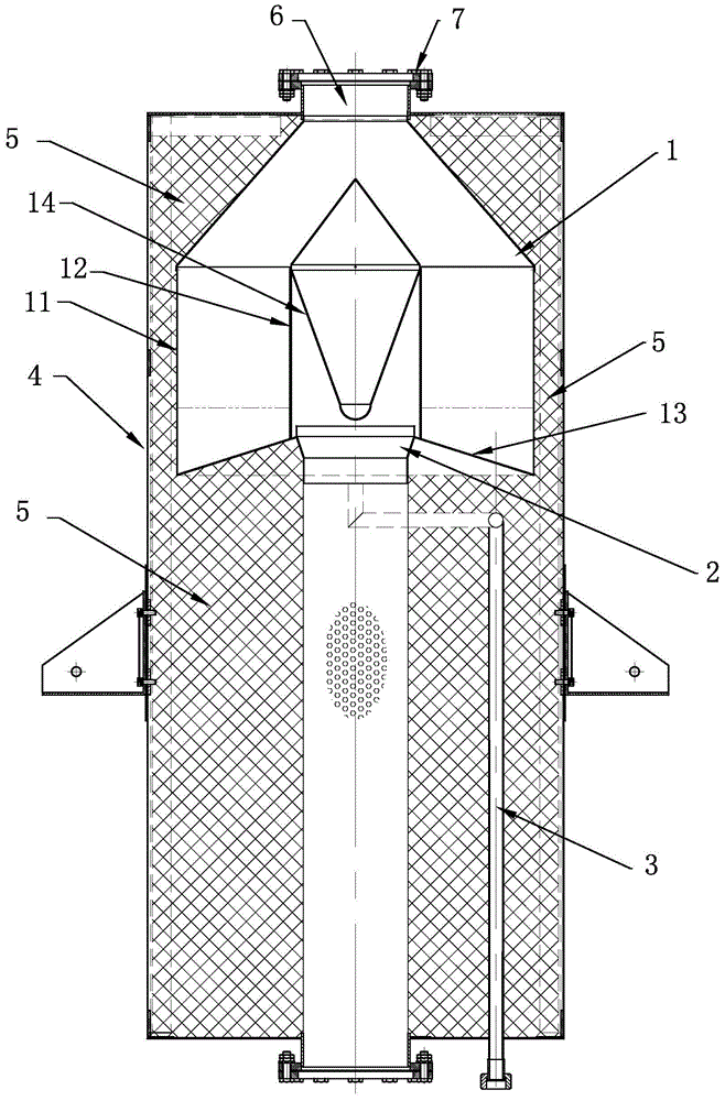 Rainproof structure used in silencer and silencer adopting structure