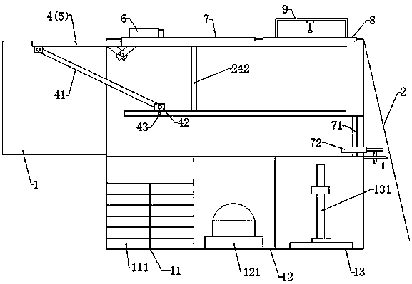 Port logistics teaching aids box