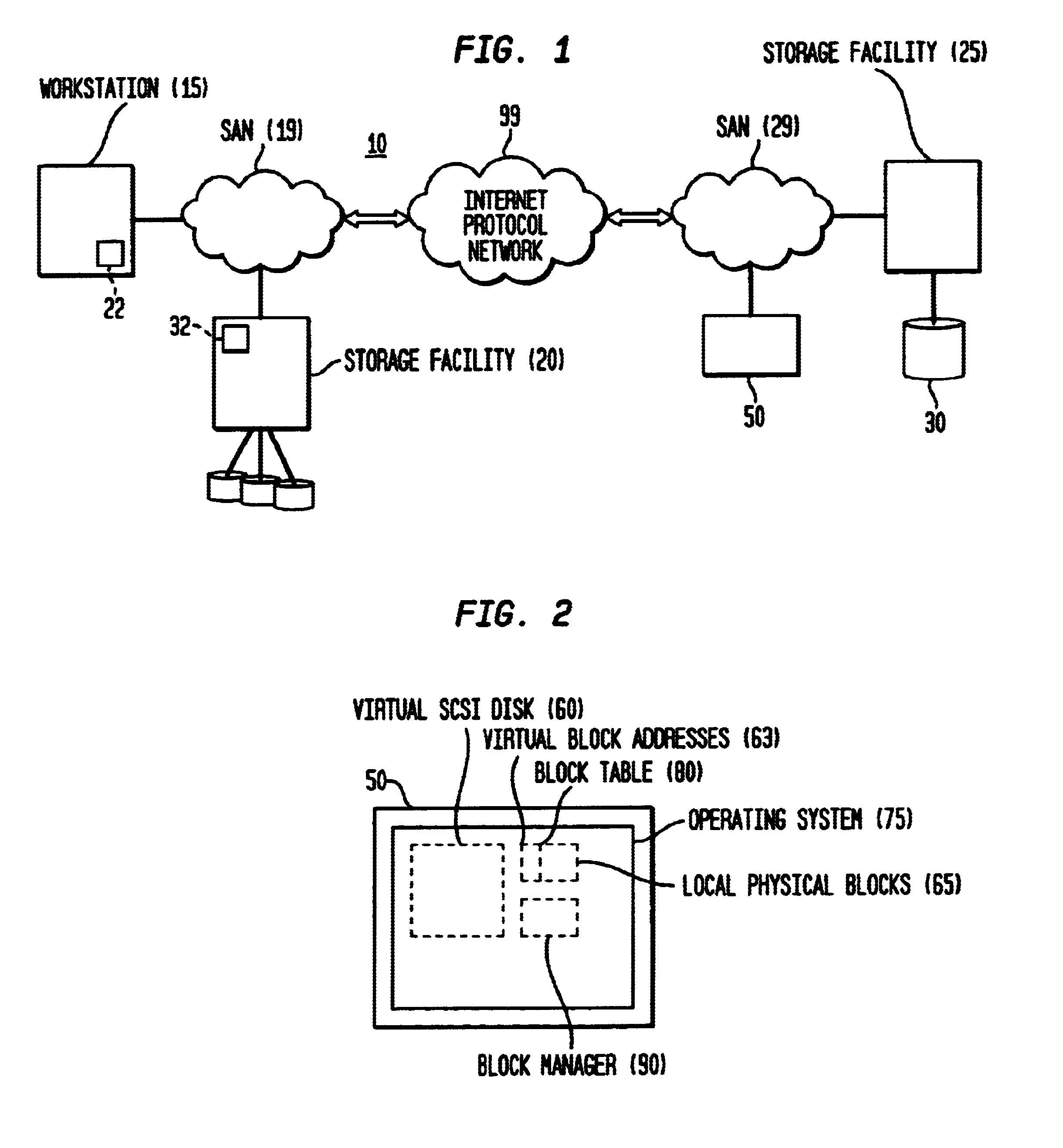 Virtual disk image system with local cache disk for iSCSI communications