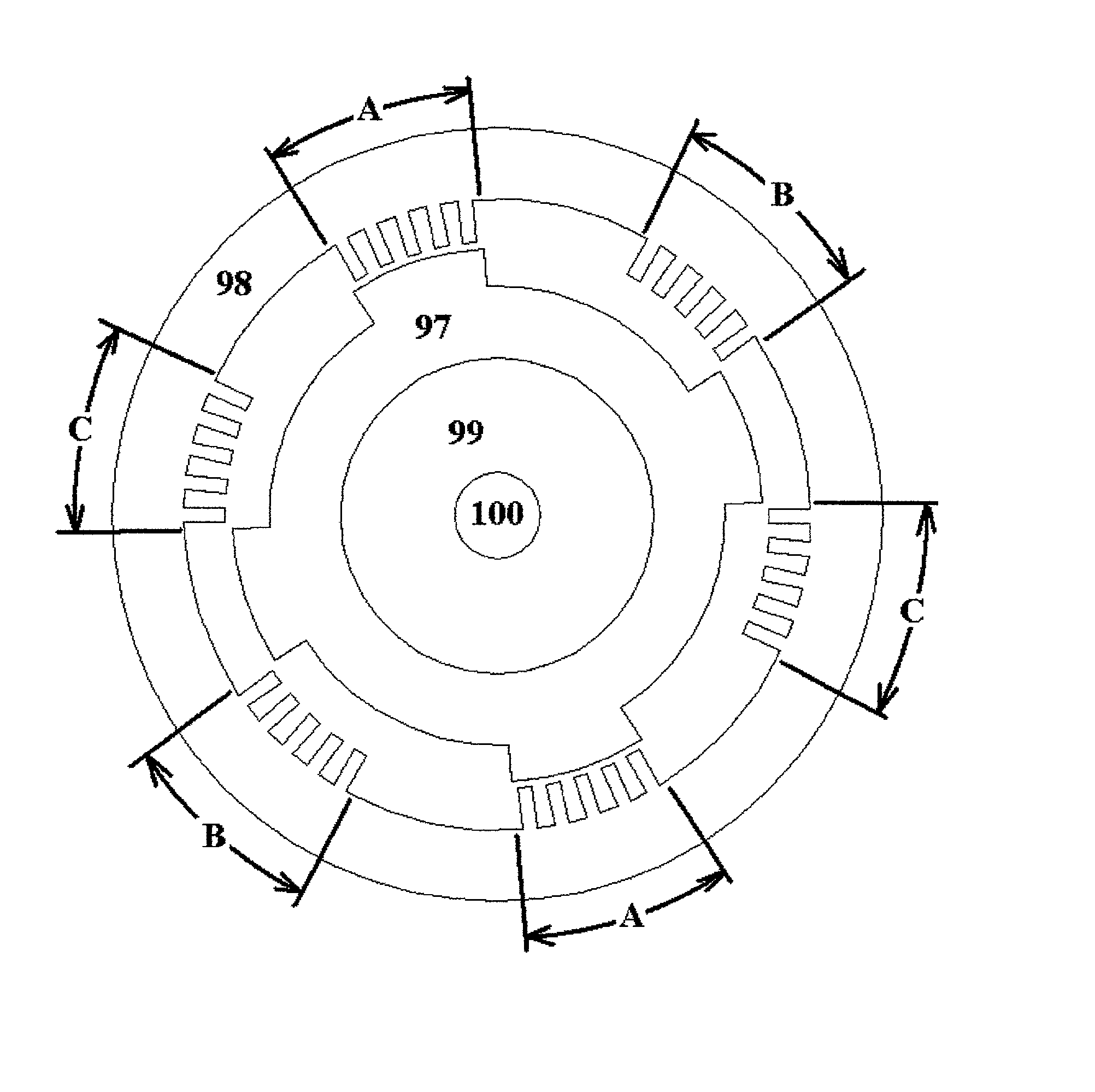 Multi-circular flux motor