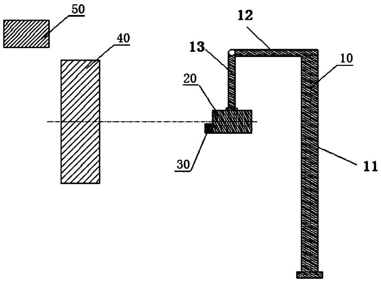 Deviation adjusting device and deviation adjusting method for insulating sheath mold