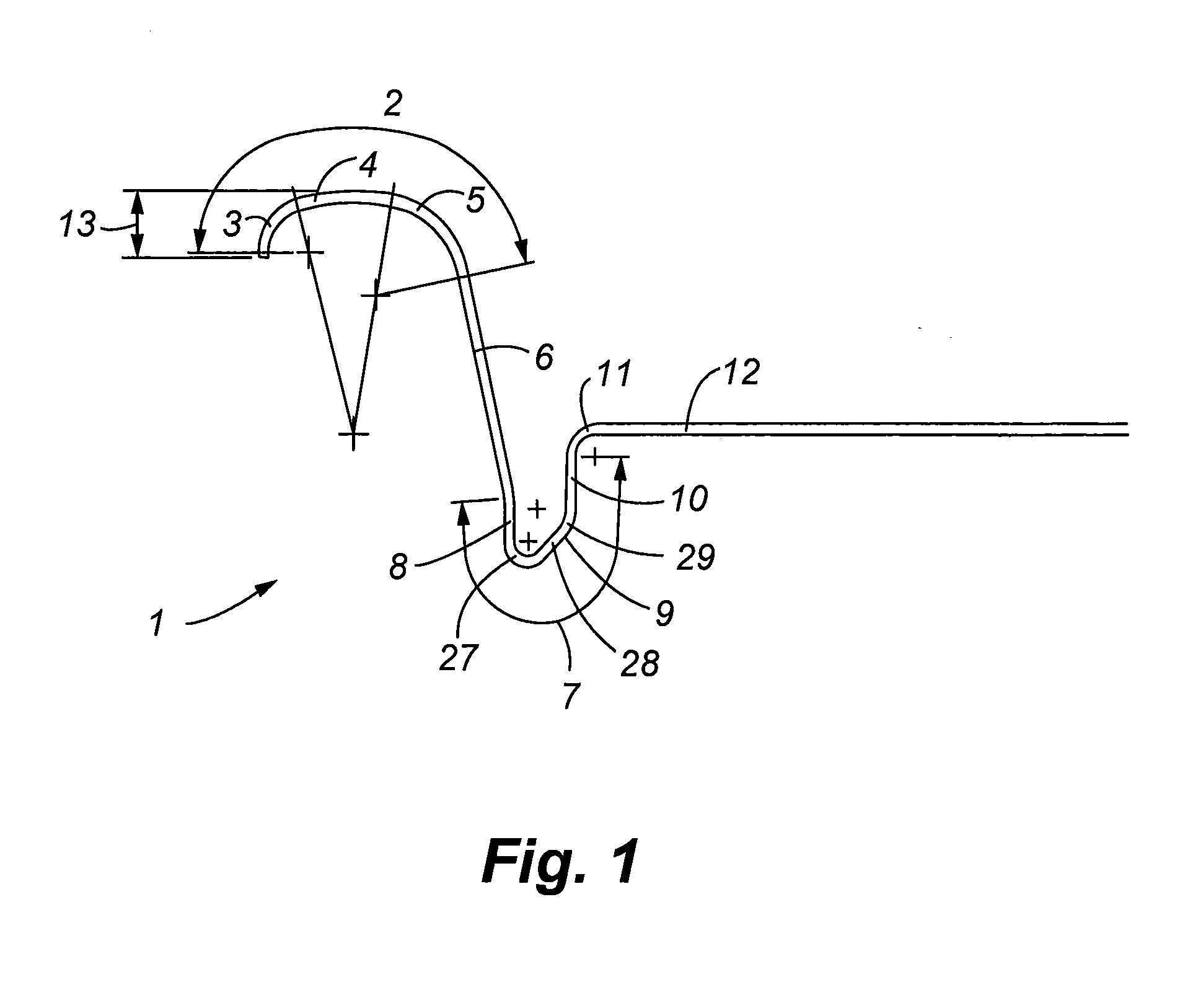 Method and apparatus for shaping a metallic container end closure