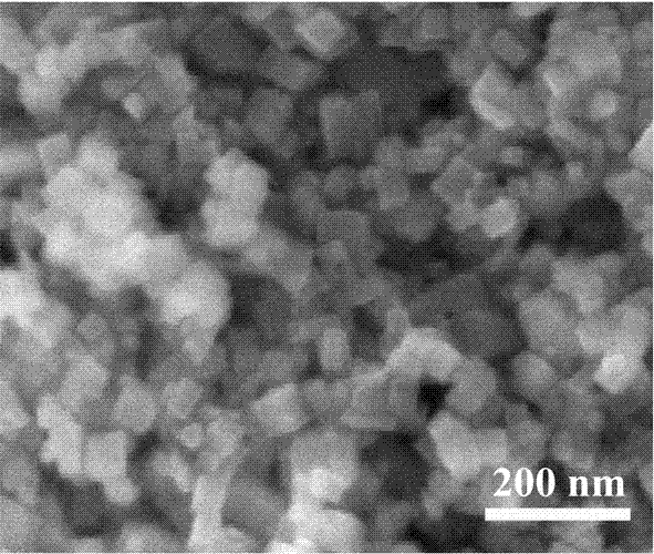 Preparation method of porous structured cubic indium oxide gas sensitive material