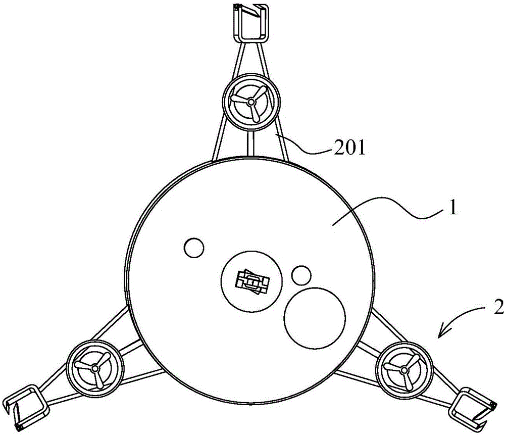 Underwater detecting and salvage robot and working method and control system thereof