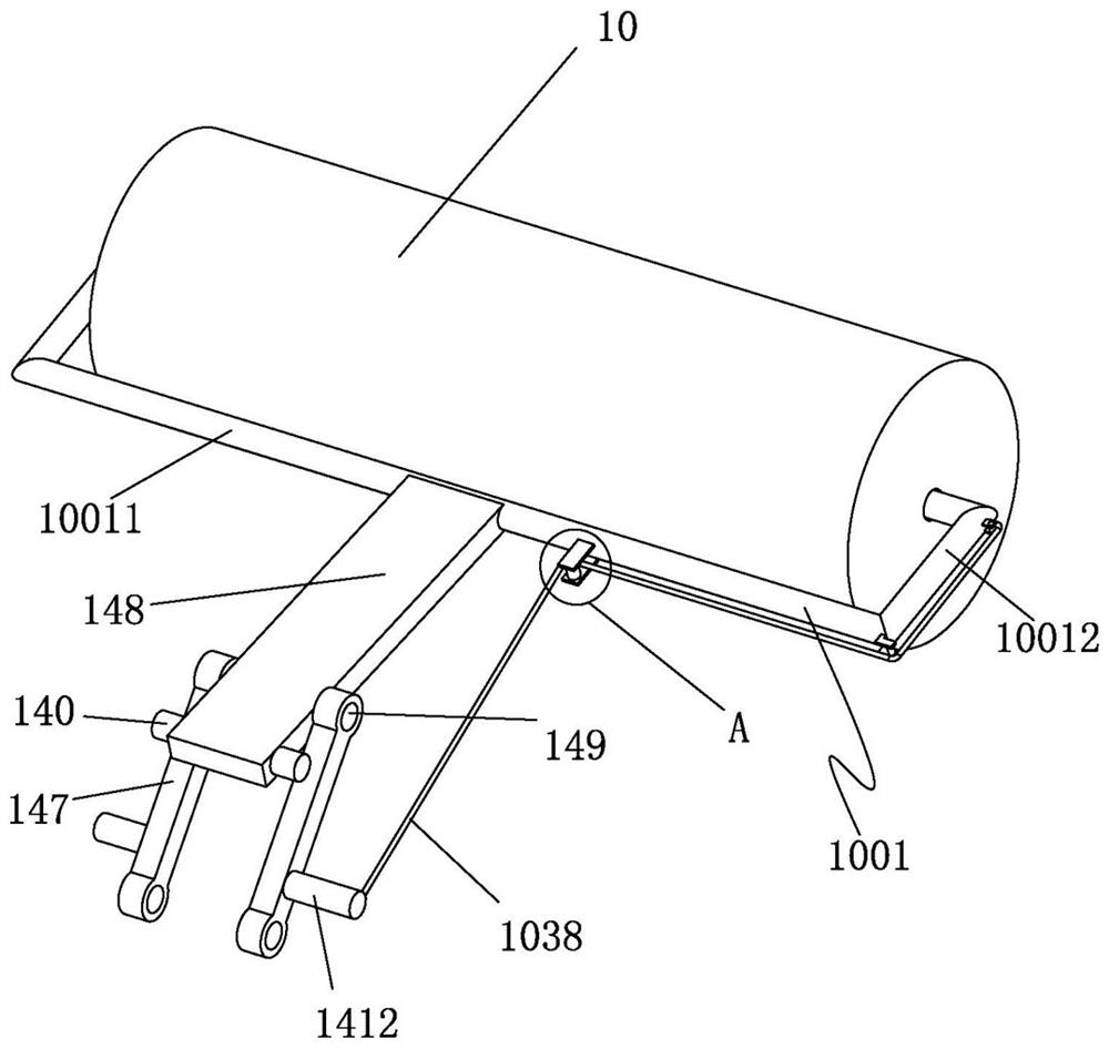 Painting roller and building painting equipment