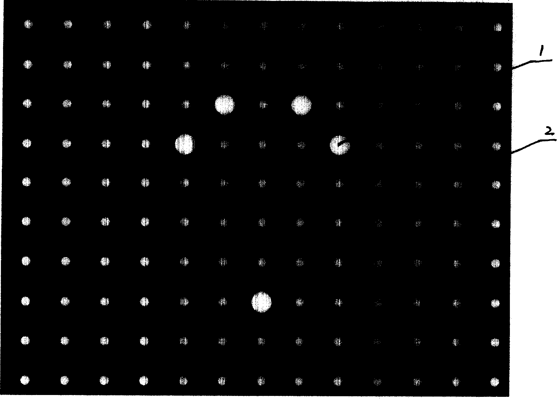 Video camera rating data collecting method and its rating plate