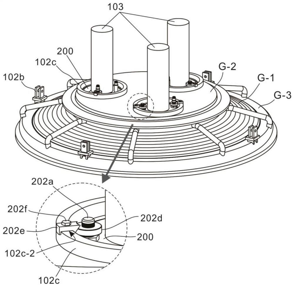 Smelting device applied to nanocrystalline magnetically soft alloy material