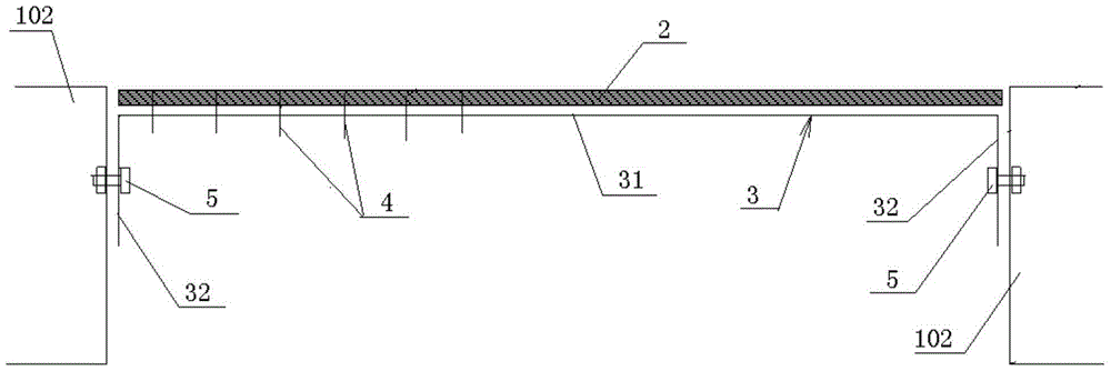 An operating platform for installing grounding wires on the high-voltage side of transformers