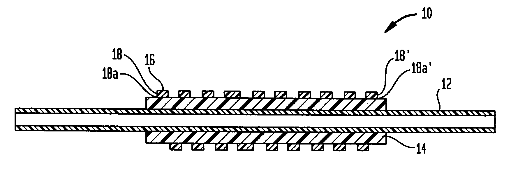 Self-sealing vascular graft