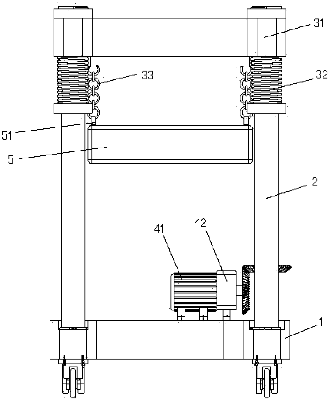 Device for transferring postoperative patient from operating table