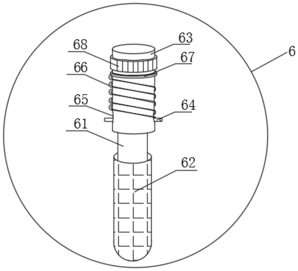 An automatic mud loosening device imitating manual digging for horseshoe harvesting