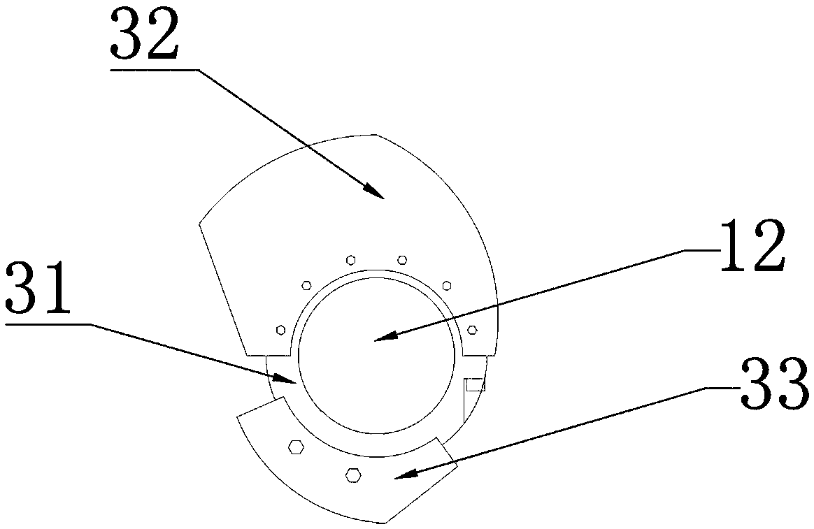 A high-pressure unfired brick making machine