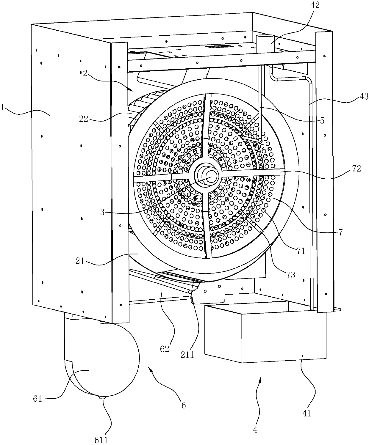 Range hood with self-cleaning function