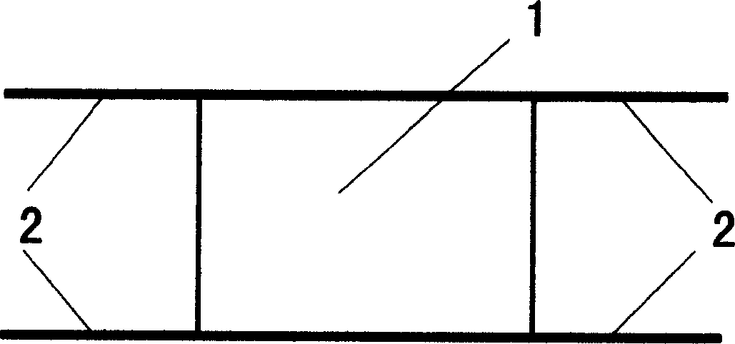 Water uptake expansion bag and preparation method