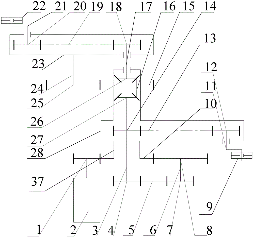 Dual-V-shaped variable-track obstacle crossing mechanism based on ellipse principle