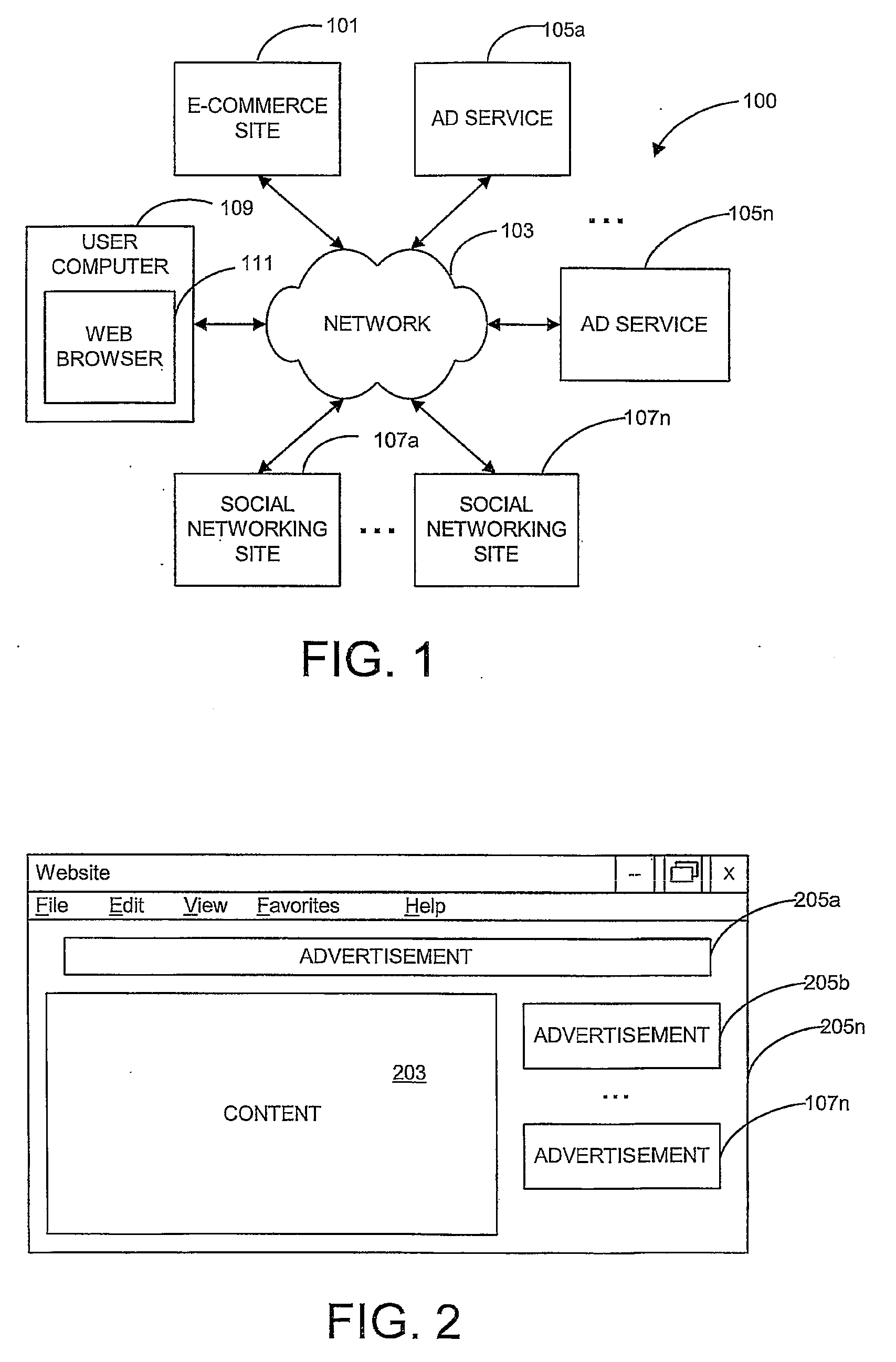 Adaptive Advertising Based On Social Networking Preferences