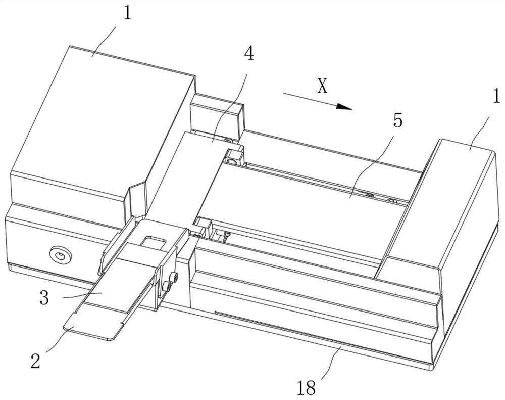 Slide collecting device