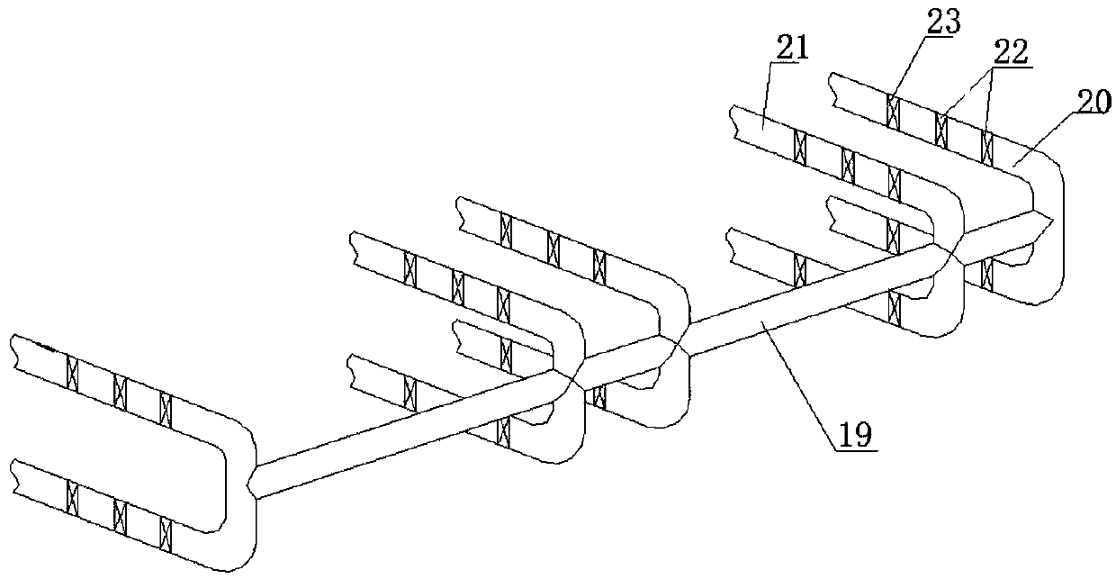 Multi-stage water retaining and emptying system for high dam engineering