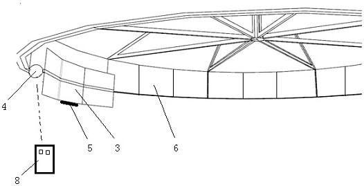 Novel photovoltaic daylighting skylight