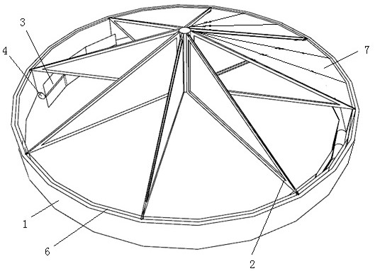 Novel photovoltaic daylighting skylight