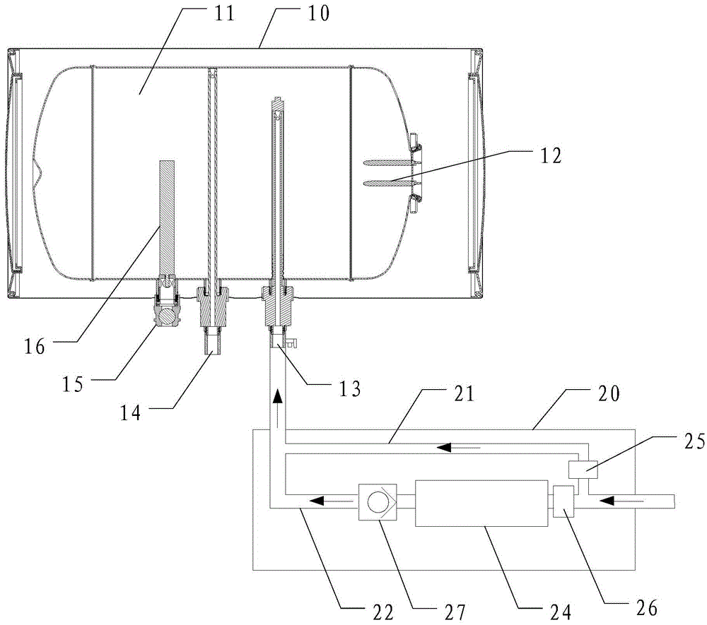 Electric water heater with water purification function and water purification method