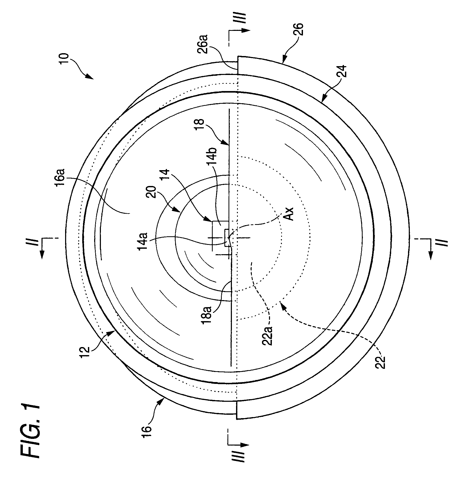 Lighting unit for vehicle headlamp