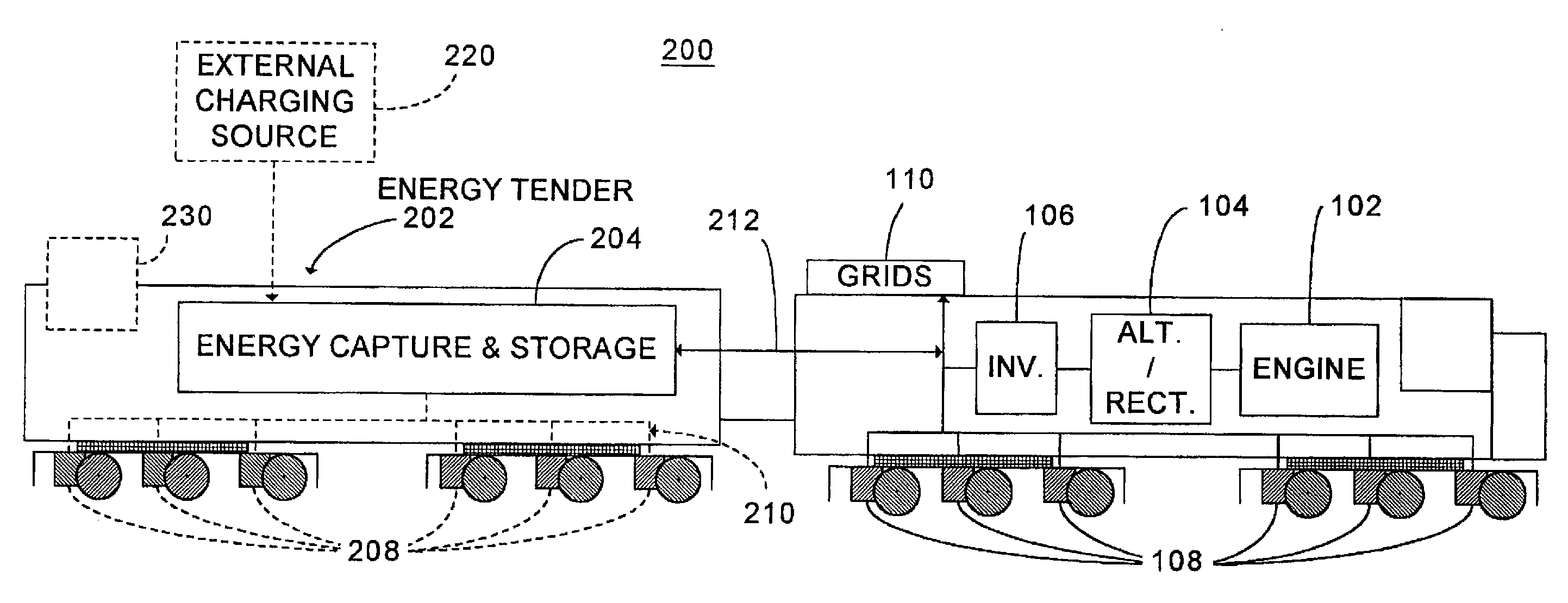 System and Method For Monitoring The Effectiveness Of A Brake Function In A Powered System