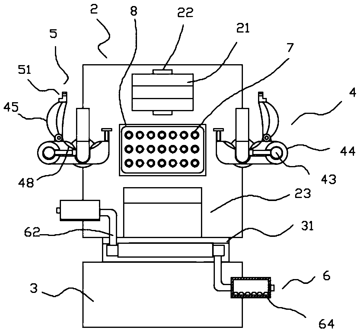 Household cardiovascular disease rehabilitation device