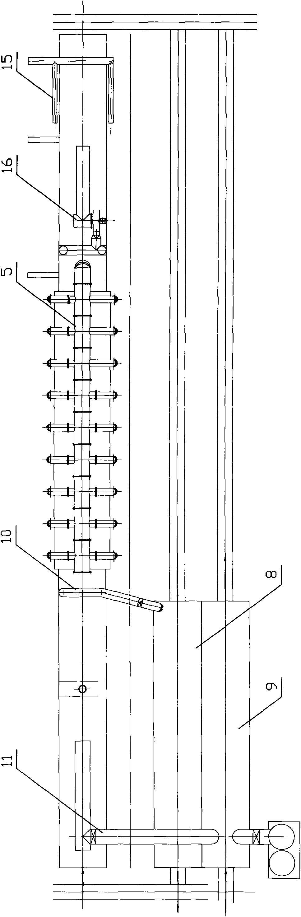 High temperature energy-saving tunnel kiln for physical thermal circulation application