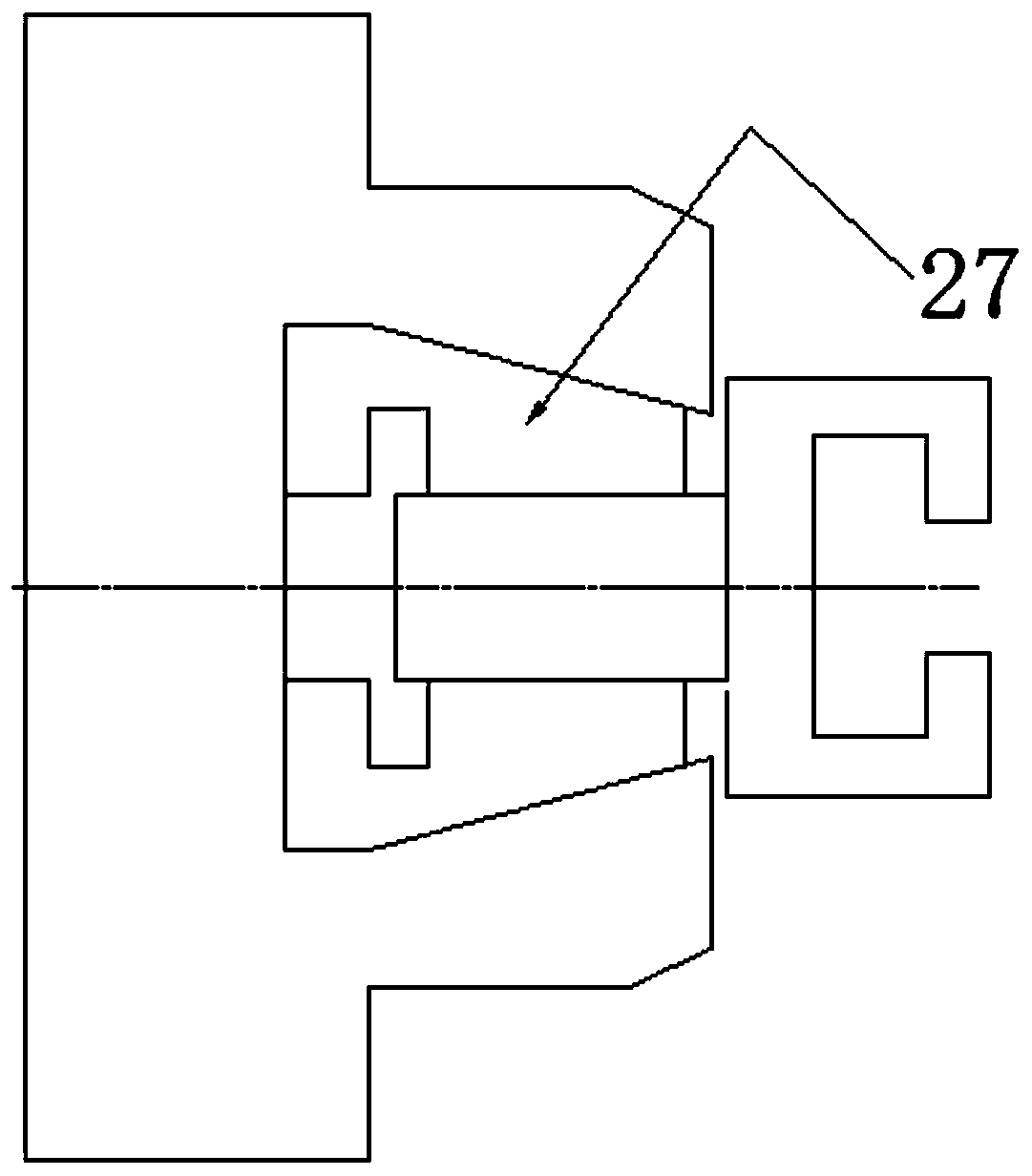 Double-station anchor cable static tensile mechanical property test device