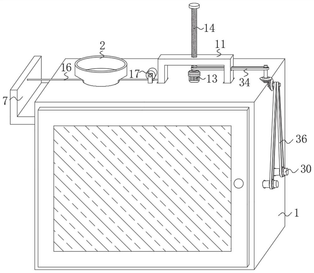 Waste treatment system for chemical processing and working method