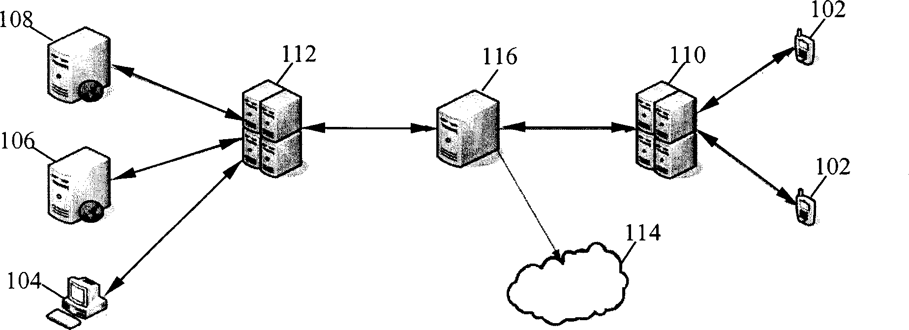 Physiognomy image treatment system and method based on multi-media message service