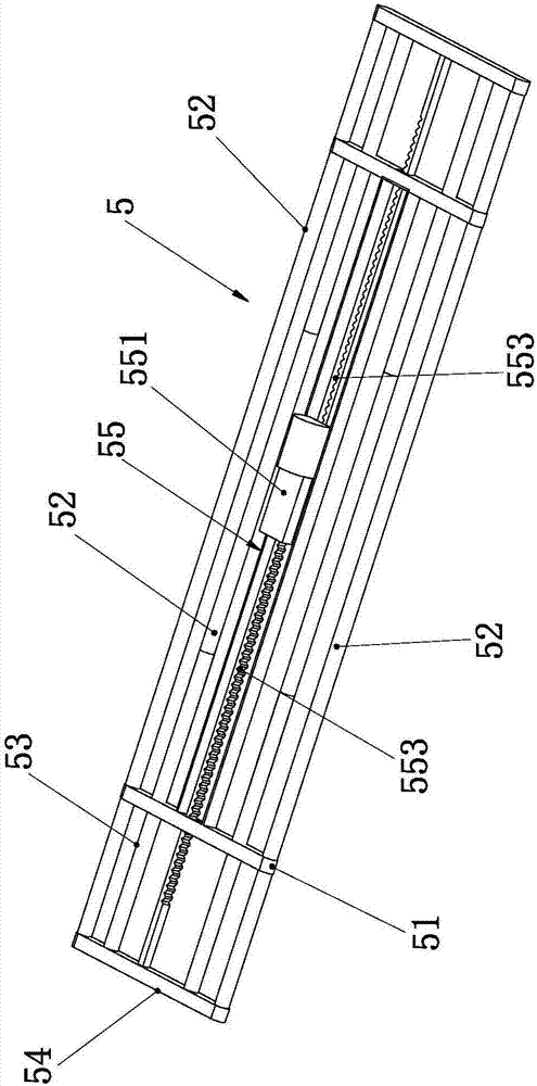 Full-automatic clothes airing system in balcony