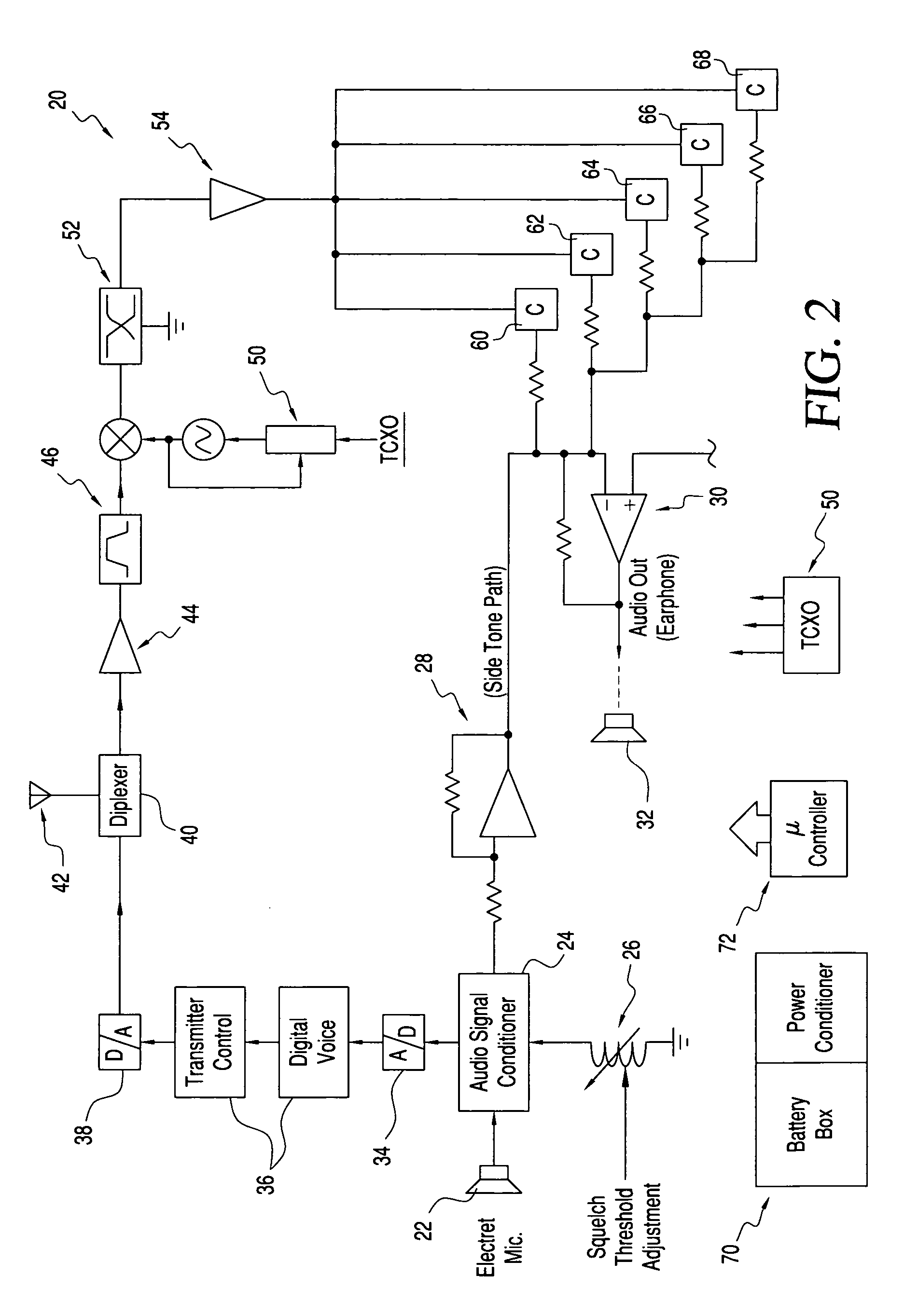 Multi-user non-blocking duplex wireless voice communication system and method