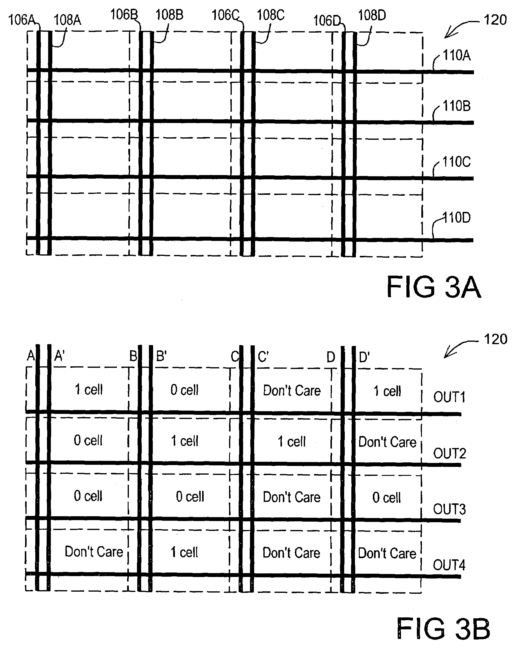 Wire trimmed programmable logic array