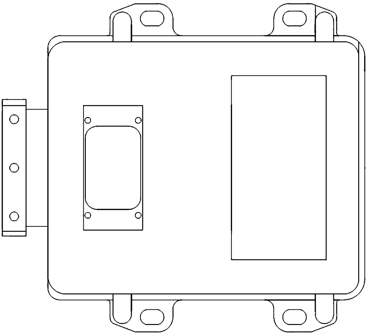 Door opening system and door opening method of bus in case of emergency