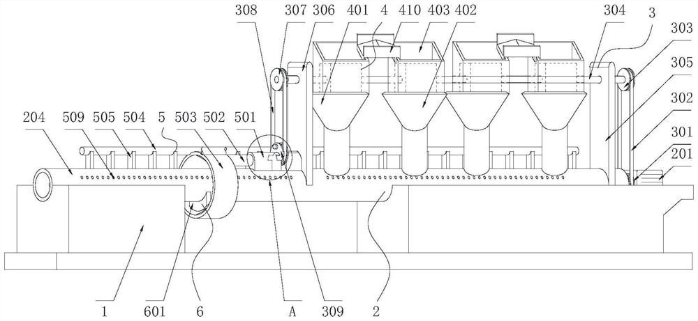 Preparation device and preparation method of construction waste recycled aggregate sound insulation mortar